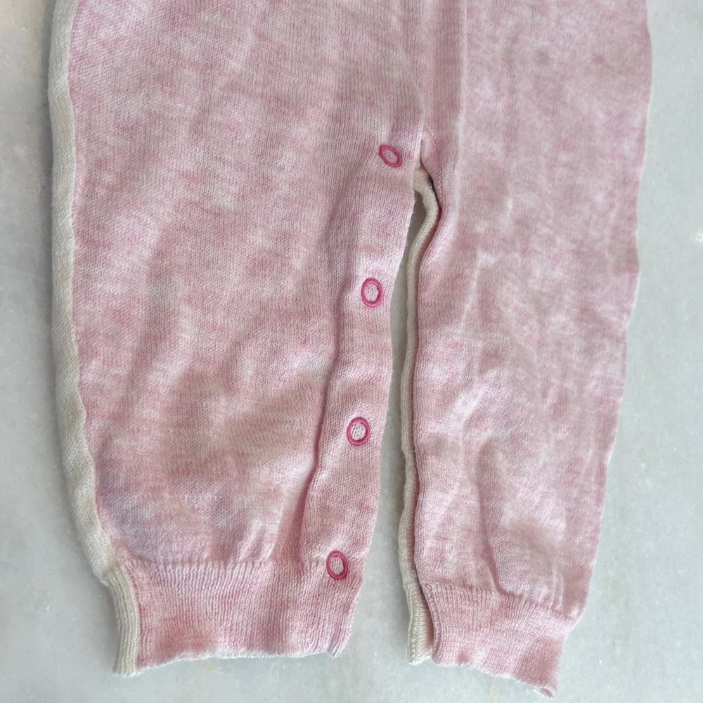 NEW Adorable Pink and Cream Cat Onsie 6 months